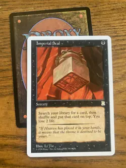 Imperial Seal MTG sticker cEDH - Image 1