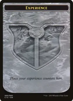 1 x Experience Token - Commander 2015 - LP - MTG - EOF - Image 1
