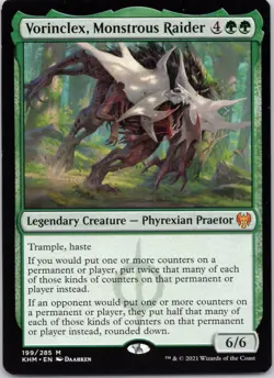 Vorinclex, Monstrous Raider 199 Kaldheim LP MTG - Image 1