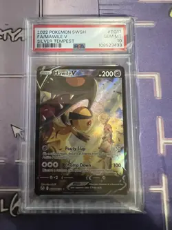 Pokemon Mawile V Silver Tempest Trainer Gallery Full Art #TG17 PSA 10 Gem Mint - Image 1