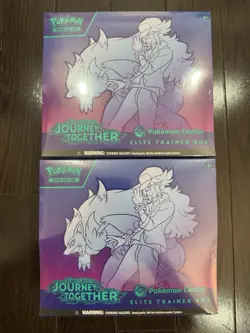 (2x) Pokemon TCG Journey Together Pokemon Center Elite Trainer Box PC ETB - NEW - Image 1