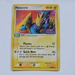 Pokemon TCG Manectric 46/110 EX Holon Phantoms Reverse Holo Stamped - LP - Image 1
