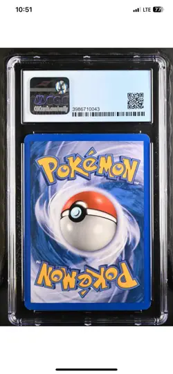 Pokemon Lapras 2006 EX Legend Maker Holo Foil #8/92 CGC 8 - Image 2