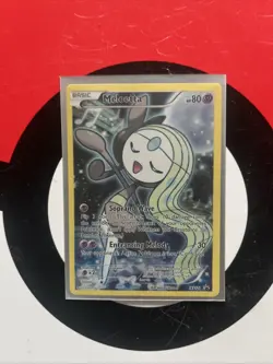 Meloetta XY120 XY Holo Blackstar Promo Card Near Mint Condition - Image 1