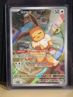 Eevee - SVP173 Promo Scarlet and Violet Promos Pokemon Card Foil - Image 1