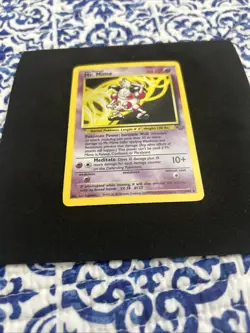 Pokemon TCG Mr. Mime Jungle Holo Rare Card 6/64 - Image 4