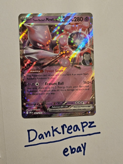 Team Rocket's Mewtwo ex 205 Sv: Scarlet & Violet Promo Cards Holo - Image 1