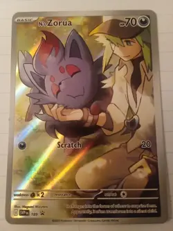 N's Zorua 189 Sv: Scarlet & Violet Promo Cards Holo - Image 1