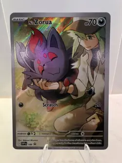 N's Zorua 189 Sv: Scarlet & Violet Promo Cards Holo - Image 1