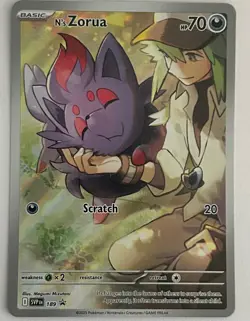 SV: Scarlet & Violet Promo Cards #189 N's Zorua - Image 1