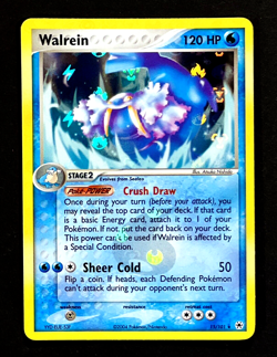 2004 Pokemon WALREIN Ex Hidden Legends REVERSE HOLO Foil RARE Set Card 15/101 NM - Image 1