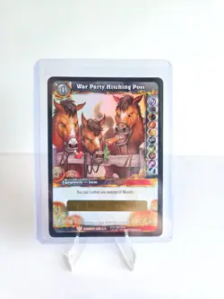 War Party Hitching Post, World of Warcraft Unscratched Loot Card - Image 1
