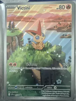 Victini SVP208 Oversized Card Scarlet & Violet Promo Pokemon NM Condition - Image 1