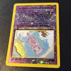 Pokemon Mew TCG Reverse Holo Promo Card 1/18 Southern Islands - Image 2