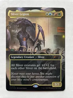 MTG Sliver Legion RAINBOW FOIL 1310 SLD - Image 1