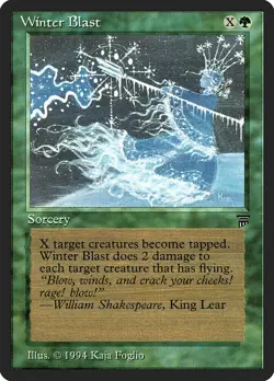 MTG Winter Blast Legends Magic the Gathering - Image 1