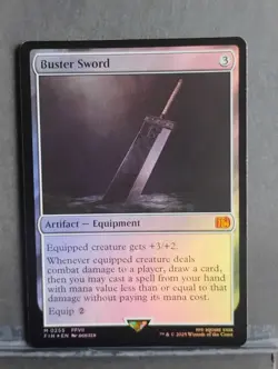Buster Sword; Foil; Final Fantasy - Image 1