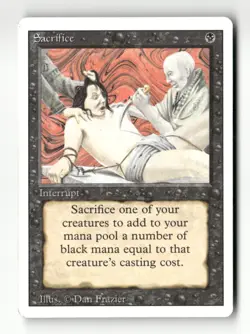 Sacrifice Revised Edition # Magic the Gathering - Image 1