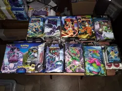 Lot Of 18 Pokemon Theme Decks Sword & Shield Rebel Clash, Vivid Voltage, Calyrex - Image 1