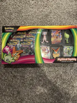 Pokemon TCG Mythical Squishy Premium Collection Sealed - Evolving Skies - Image 1