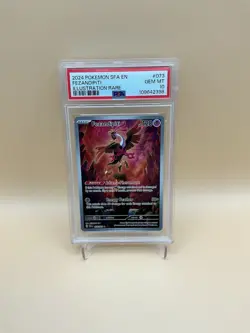 2024 POKEMON SFA EN-SHROUDED FABLE ILLUSTRATION RARE #073 FEZANDIPITI PSA 10 - Image 1