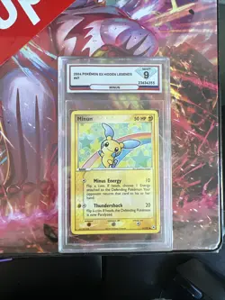 DSG 9 - 2004 Pokemon EX Hidden Legends MINUN 67/101 MINT - Image 1