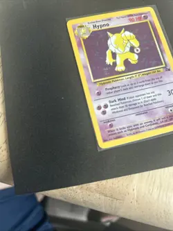 Pokemon TCG Hypno 8/62 Fossil Unlimited Holo Rare LP Condition - Image 2