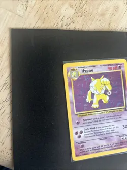 Pokemon TCG Hypno 8/62 Fossil Unlimited Holo Rare LP Condition - Image 3