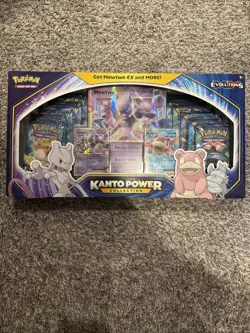 Pokemon TCG XY Evolutions Kanto Power Collection Box - Mewtwo - Factory Sealed - Image 1