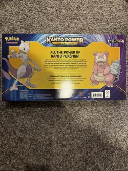 Pokemon TCG XY Evolutions Kanto Power Collection Box - Mewtwo - Factory Sealed - Image 2