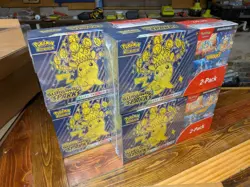 Pokemon Surging Sparks Elite Trainer Box and Booster Bundle Costco, Lot of 4 - Image 1