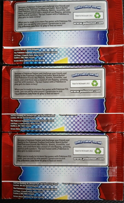 3X 2022 Pokemon Match Battle McDonalds Promo Sealed Booster - Image 2