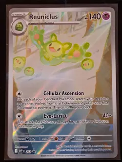 Pokemon TCG Black Bolt & White Flare Reuniclus Promo SVP 212 - Image 1