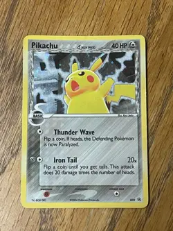 Pikachu Black Star Promos 035 2006 Delta Species Pokemon - Image 1