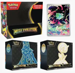 Pokemon Center Mega Evolution Both ETBs & Enhanced Booster Box PREORDER - Image 1