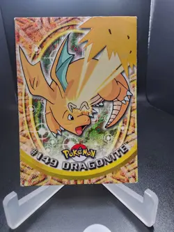 Pokemon TOPPS TV Animation Edition Dragonite #149 Blue Logo LP - Image 1