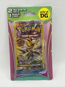Pokemon DG Mini Blisters XY Break Point Mini Packs New - Image 1