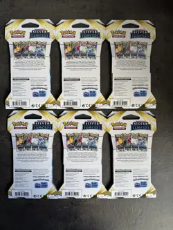 Pokemon Silver Tempest Sleeved Booster Pack 6x - Brand New & Sealed - Image 2