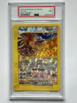 2003 Pokemon Sky Ridge Box Topper - Ho-Oh #11 MINT PSA 9 - Image 1