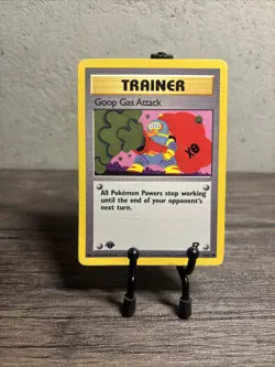 Goop Gas Attack 78/82 1st Edition Team Rocket Pokemon Card WOTC-Fast Ship-LP! - Image 1