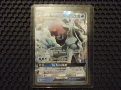 Pokemon Card Alolan Ninetales GX 22/145 Holo Sun & Moon Guardians Rising 2017 NM - Image 3