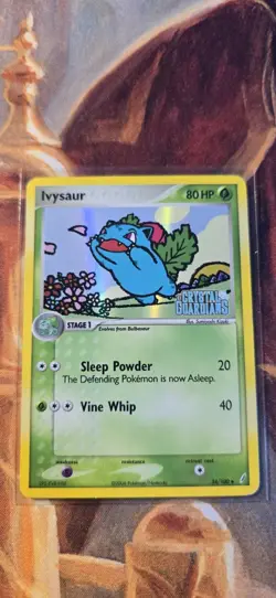 Ivysaur 34/100 Reverse Holo Crystal Guardians Pokemon Card 2006 TCG - Image 1