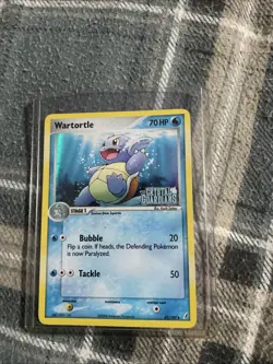 Pokemon Crystal Guardians Wartortle Reverse Holo Card 43/100 NM Condition - Image 1