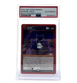 Metazoo Sanrio Kuromi Holo PSA Promo Card NYCC 2023 Exclusive LE 1000 - Image 1