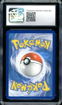 Charizard V SWSH050 Champions Path ETB PROMO Pokemon Card CGC 9 ERROR CRIMP - Image 2