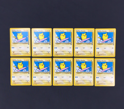 Lot of 10 2001 Pokemon Black Star Promo #28 Surfing Pikachu Cards NM Unplayed - Image 1