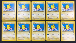 Lot of 10 2001 Pokemon Black Star Promo #28 Surfing Pikachu Cards NM Unplayed - Image 3