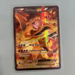 Charizard EX XY121 Black Star Promo Holo Full Art Pokemon Card - Image 1