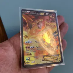 Charizard EX XY121 Black Star Promo Holo Full Art Pokemon Card - Image 2