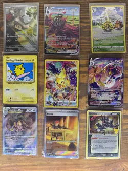9 Card Pokemon TCG Lot NM (XY, Sword & Shield, Scarlet & Violet) - Image 1